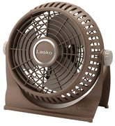 Lasko Breeze Machine® 10" Table Top Fan (2-speed, manual, 360° pivot, bronze)
