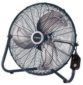 Lasko 20" High Velocity Fan, 3 Speeds, Floor or Wallmount, H20610, Gray