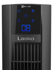 Lasko Xtra Air 48" Tower Fan (4-speed, remote, timer, black)