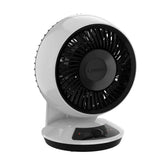 Lasko Whirlwind EcoQuiet DC 7" Orbital Air Circulator Fan (12-speed, remote, timer, white)
