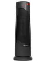 Lasko 1500W Electric Oscillating Ceramic Tower Space Heater with Remote, CT22835, Black