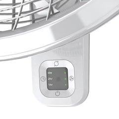 Oscillating Wall-Mount Fan with Remote