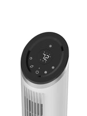 Lasko Summit 42" Tower Fan (6-speed, remote, timer, air filtration, gray)