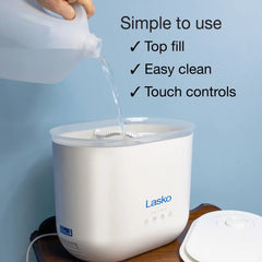 Lasko Top Fill Ultrasonic Cool Mist Humidifier