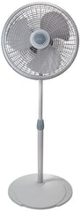 Lasko Performance 16" Pedestal Fan (3-speed, manual, gray)
